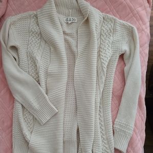 🎀Pink Rose Cream Knit Sweater🎀